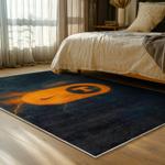 ncaa tennessee volunteers college basketball and football team logo sport carpet bed room tv121