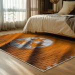 ncaa tennessee volunteers college basketball and football team logo sport carpet bed room tv122