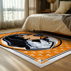 NCAA Tennessee Volunteers College Basketball And Football Team Logo Sport Carpet TV124