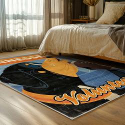 NCAA Tennessee Volunteers College Basketball And Football Team Logo Sport Carpet TV133
