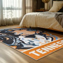 NCAA Tennessee Volunteers College Basketball And Football Team Logo Sport Carpet TV134