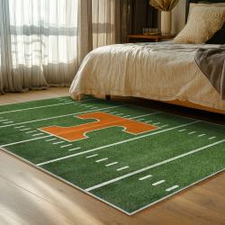 NCAA Tennessee Volunteers College Basketball And Football Team Logo Sport Carpet TV135