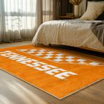 ncaa tennessee volunteers college basketball and football team logo sport carpet bed room tv138