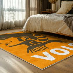 NCAA Tennessee Volunteers College Basketball And Football Team Logo Sport Carpet TV141