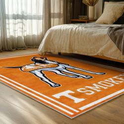 NCAA Tennessee Volunteers College Basketball And Football Team Logo Sport Carpet TV144