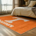 ncaa tennessee volunteers college basketball and football team logo sport carpet bed room tv148