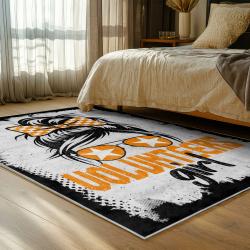 NCAA Tennessee Volunteers College Basketball And Football Team Logo Sport Carpet TV150