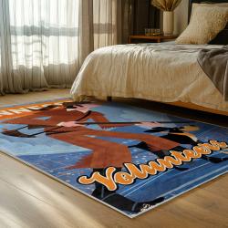 NCAA Tennessee Volunteers College Basketball And Football Team Logo Sport Carpet TV155