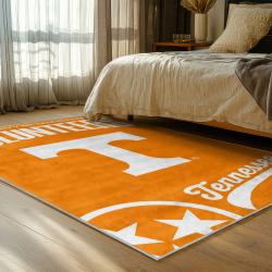 NCAA Tennessee Volunteers College Basketball And Football Team Logo Sport Carpet TV162