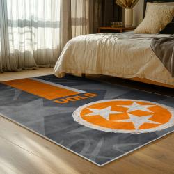 NCAA Tennessee Volunteers College Basketball And Football Team Logo Sport Carpet TV167