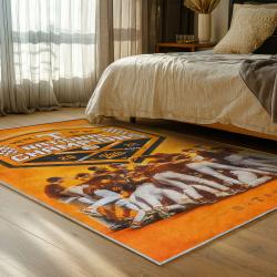 NCAA Tennessee Volunteers College Basketball And Football Team Logo Sport Carpet TV171