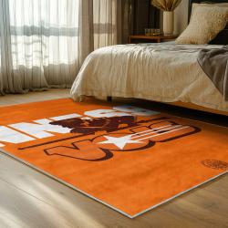 NCAA Tennessee Volunteers College Basketball And Football Team Logo Sport Carpet TV172