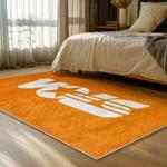 ncaa tennessee volunteers college basketball and football team logo sport carpet bed room tv174