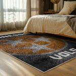ncaa tennessee volunteers college basketball and football team logo sport carpet bed room tv183