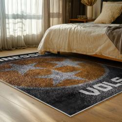 NCAA Tennessee Volunteers College Basketball And Football Team Logo Sport Carpet TV183