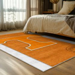 NCAA Tennessee Volunteers College Basketball And Football Team Logo Sport Carpet TV184