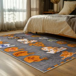NCAA Tennessee Volunteers College Basketball And Football Team Logo Sport Carpet TV192