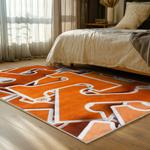 ncaa tennessee volunteers college basketball and football team logo sport carpet bed room tv198