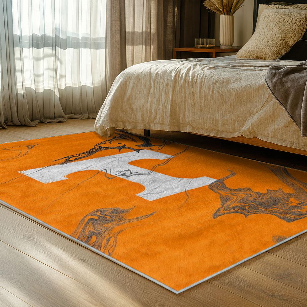 NCAA Tennessee Volunteers College Basketball And Football Team Logo Sport Carpet TV200 ncaa tennessee volunteers college basketball and football team logo sport carpet bed room tv200