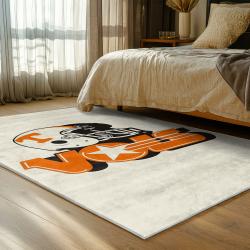 NCAA Tennessee Volunteers College Basketball And Football Team Logo Sport Carpet TV202