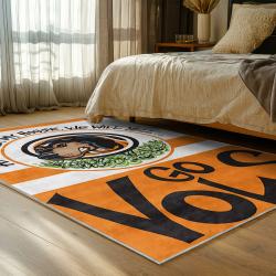 NCAA Tennessee Volunteers College Basketball And Football Team Logo Sport Carpet TV203