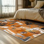 ncaa tennessee volunteers college basketball and football team logo sport carpet bed room tv208
