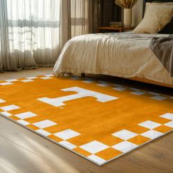 NCAA Tennessee Volunteers College Basketball And Football Team Logo Sport Carpet TV209
