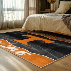 NCAA Tennessee Volunteers College Basketball And Football Team Logo Sport Carpet TV74