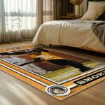 ncaa tennessee volunteers college basketball and football team logo sport carpet bed room tv77