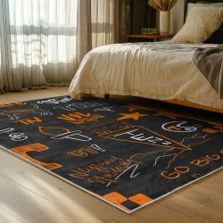 NCAA Tennessee Volunteers College Basketball And Football Team Logo Sport Carpet TV78