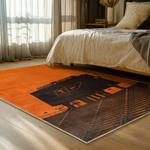 ncaa tennessee volunteers college basketball and football team logo sport carpet bed room tv83