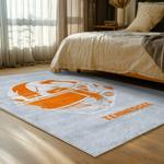 ncaa tennessee volunteers college basketball and football team logo sport carpet bed room tv88