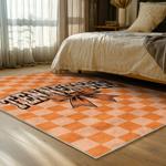 ncaa tennessee volunteers college basketball and football team logo sport carpet bed room tv95