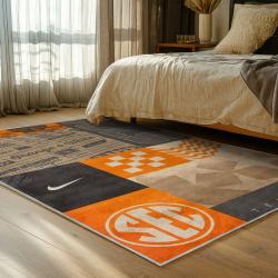 NCAA Tennessee Volunteers College Basketball And Football Team Logo Sport Carpet TV97