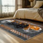 ncaa tennessee volunteers college basketball and football team logo sport carpet bed room tv99