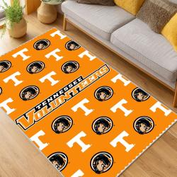ncaa tennessee volunteers college basketball and football team logo sport carpet living room tv102