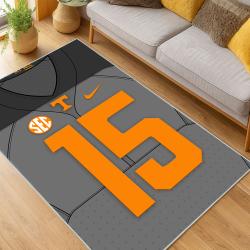 ncaa tennessee volunteers college basketball and football team logo sport carpet living room tv109