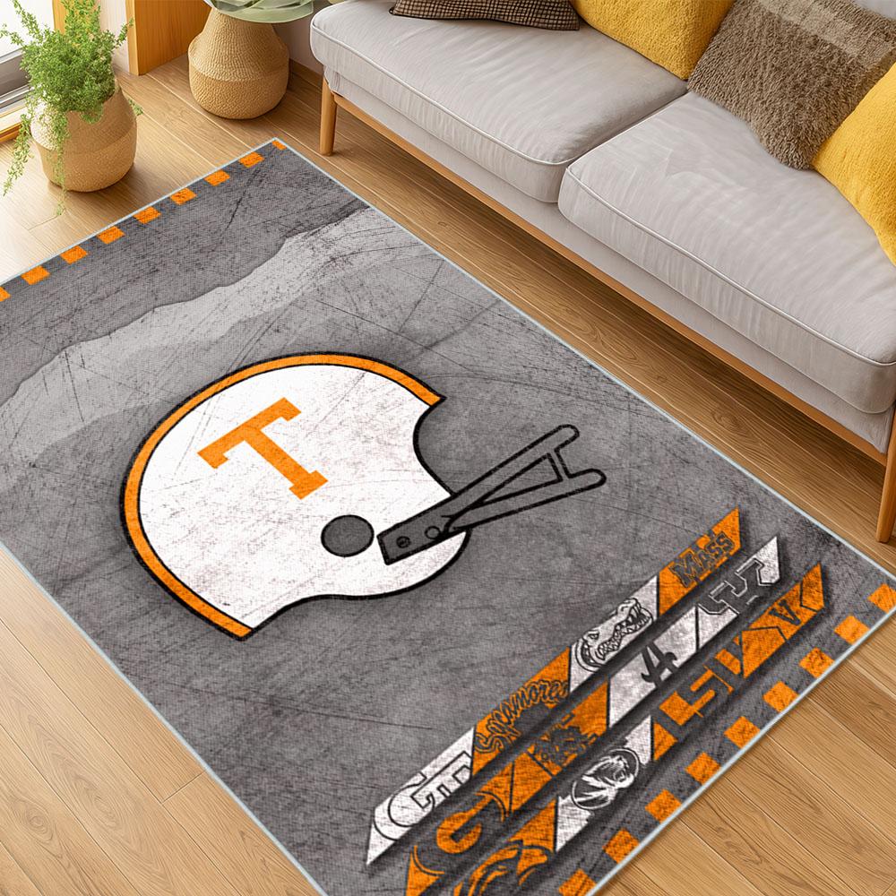 NCAA Tennessee Volunteers College Basketball And Football Team Logo Sport Carpet TV110 1 ncaa tennessee volunteers college basketball and football team logo sport carpet living room tv110