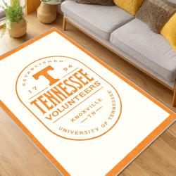 ncaa tennessee volunteers college basketball and football team logo sport carpet living room tv115