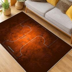 ncaa tennessee volunteers college basketball and football team logo sport carpet living room tv123