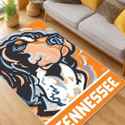 ncaa tennessee volunteers college basketball and football team logo sport carpet living room tv134
