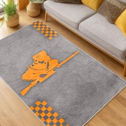 ncaa tennessee volunteers college basketball and football team logo sport carpet living room tv137