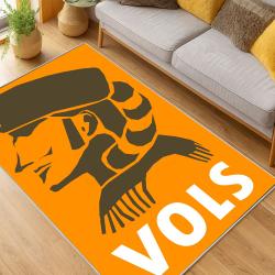 ncaa tennessee volunteers college basketball and football team logo sport carpet living room tv141