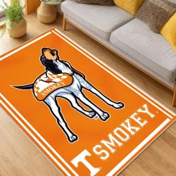 ncaa tennessee volunteers college basketball and football team logo sport carpet living room tv144