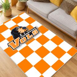 ncaa tennessee volunteers college basketball and football team logo sport carpet living room tv145