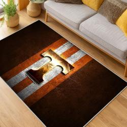 ncaa tennessee volunteers college basketball and football team logo sport carpet living room tv151