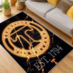 ncaa tennessee volunteers college basketball and football team logo sport carpet living room tv160