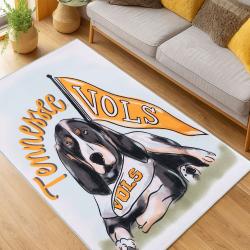 ncaa tennessee volunteers college basketball and football team logo sport carpet living room tv161