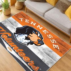 ncaa tennessee volunteers college basketball and football team logo sport carpet living room tv165