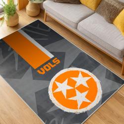 ncaa tennessee volunteers college basketball and football team logo sport carpet living room tv167